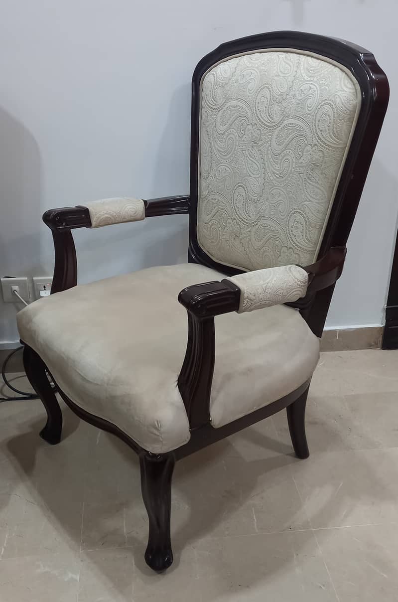 Sofa Chairs | Bedroom Chair Set | Wooden Chairset 1