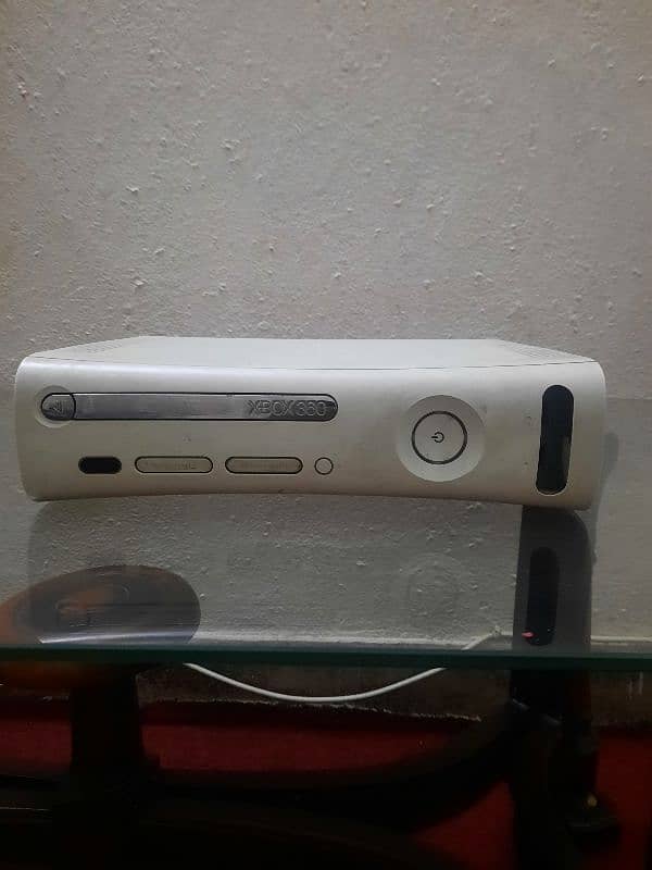 xbox 360 fat jailbreak with 1 wireless controller 0