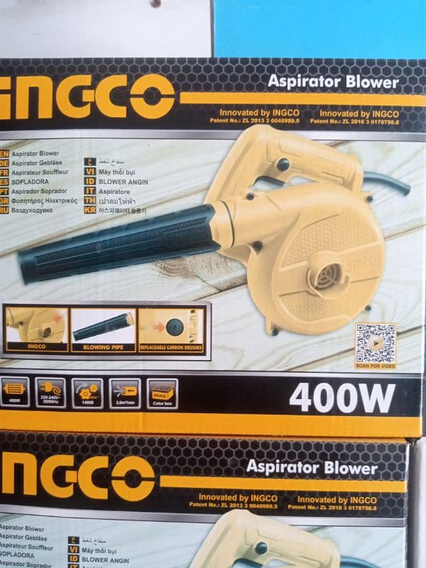 03240885502 18% discount INGCO Aspirator blower 400watt 0