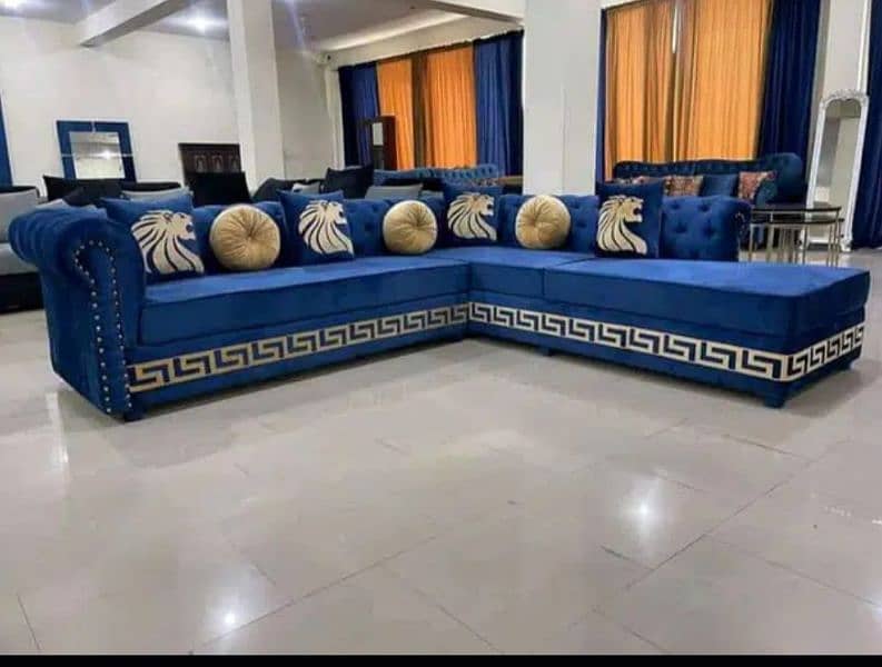 New branded L shaped corner sofa sets available in wholesale price. 2