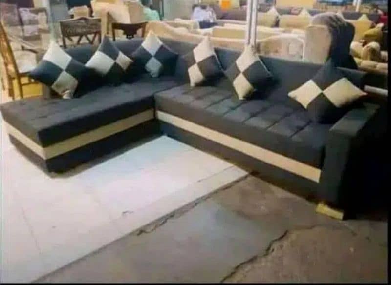 New branded L shaped corner sofa sets available in wholesale price. 4