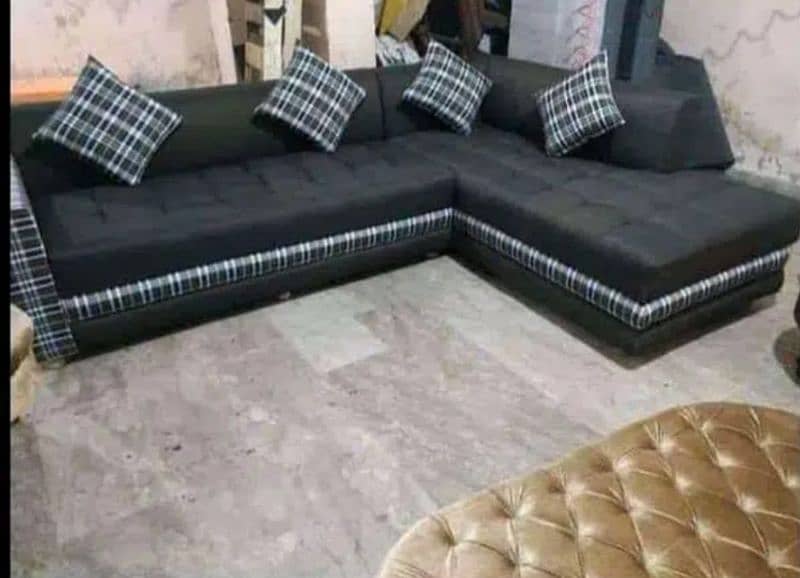 New branded L shaped corner sofa sets available in wholesale price. 5