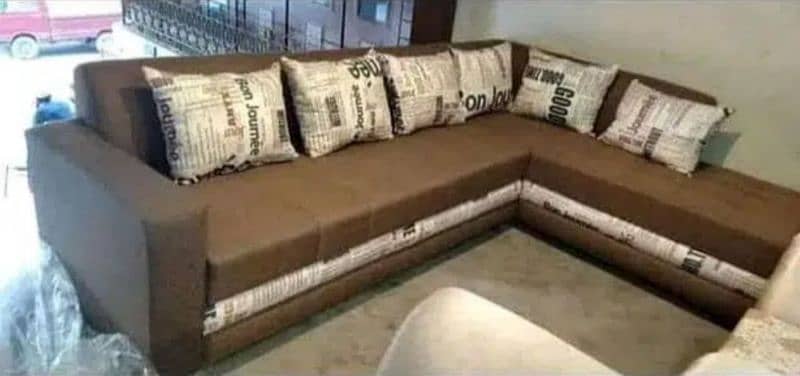 New branded L shaped corner sofa sets available in wholesale price. 7