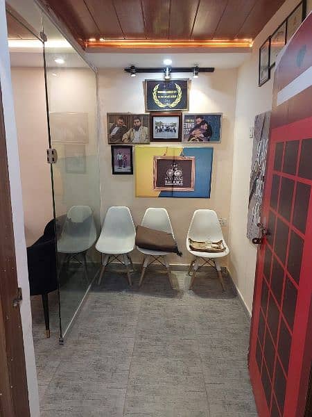 COMMERCIAL DECORATED OFFICE FOR RENT ON MAIN BOULEVARD JOHAR TOWN 2