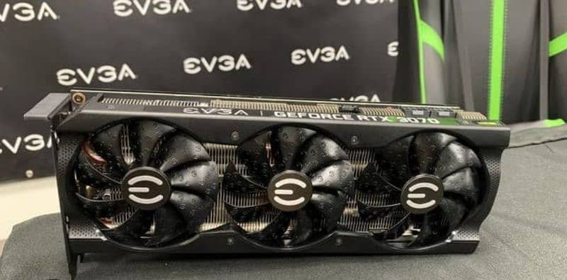 Nvidia GeForce EVGA Rtx 3070 XC3 Ultra Gaming Graphics Card GPU 1