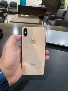 Iphone xs Max 512GB PTA Approved full genuine golden color