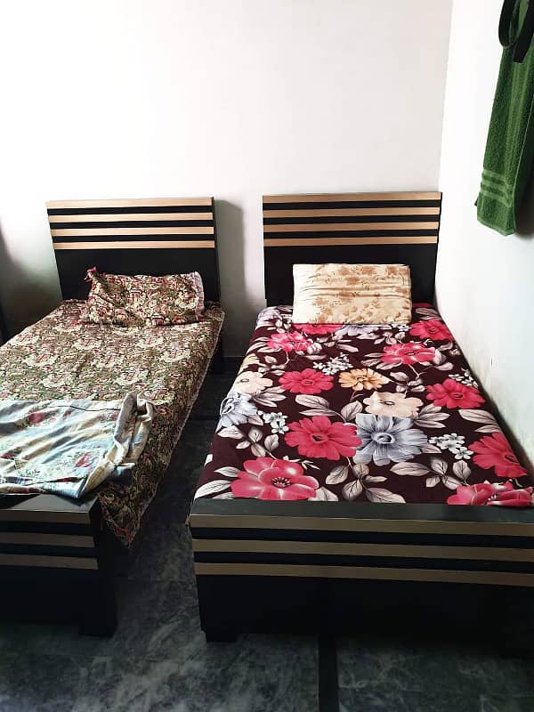 Running hostel building for rent setup for sale in Johar town near UMT university hostels area 2