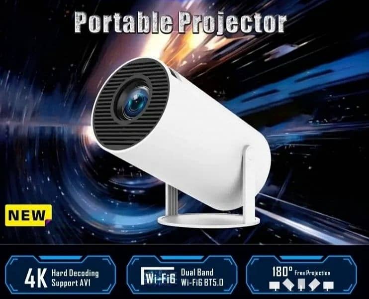 Projector Android 4k  hy300 1