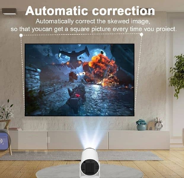 Projector Android 4k  hy300 6