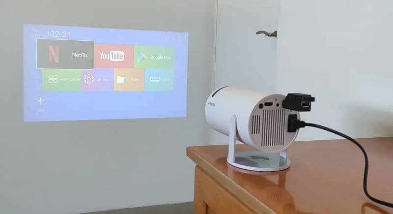 Projector Android 4k  hy300 8