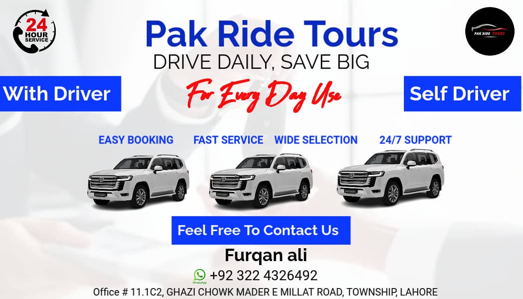 Self Rent a Car daily,weekly,monthly basis,limousine for wedding near 0