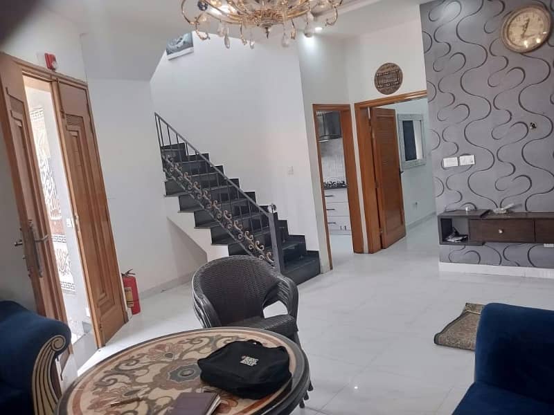 5 marla fully furnished 3bed house available for rent in state life Housing society phase 1 7