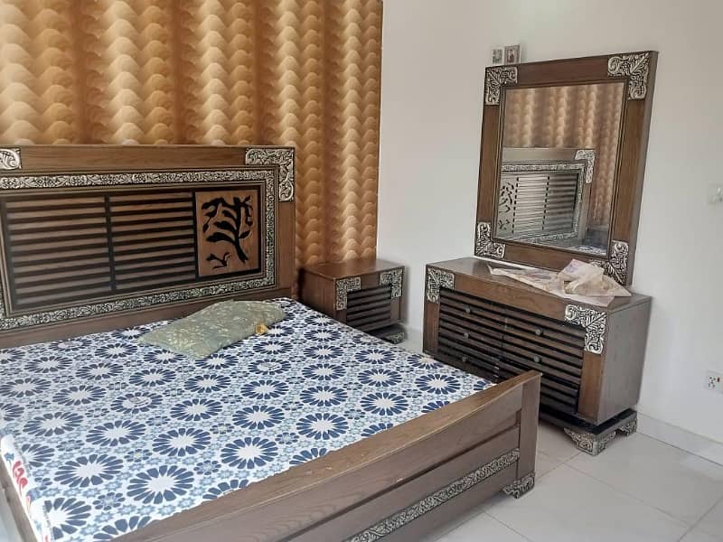 5 marla fully furnished 3bed house available for rent in state life Housing society phase 1 21