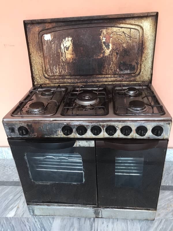 cooking range + washing & dryer machine 4