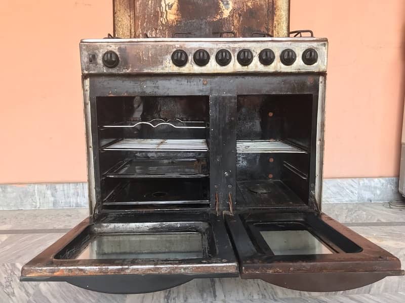 cooking range + washing & dryer machine 1