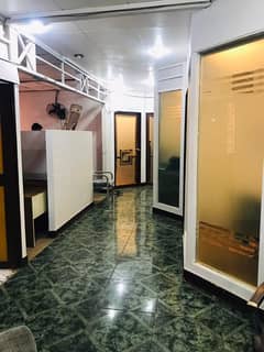 Sami furnished office for rent 1460sqft in shahar e Faisal. 0