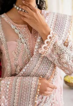 fully embroidered shirt and dupatta 0