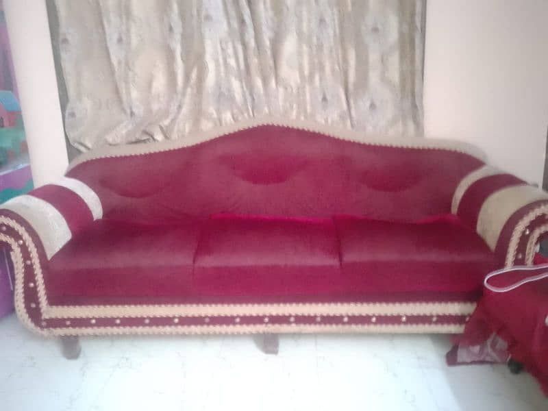 5 seater sofa set in gud condition 0