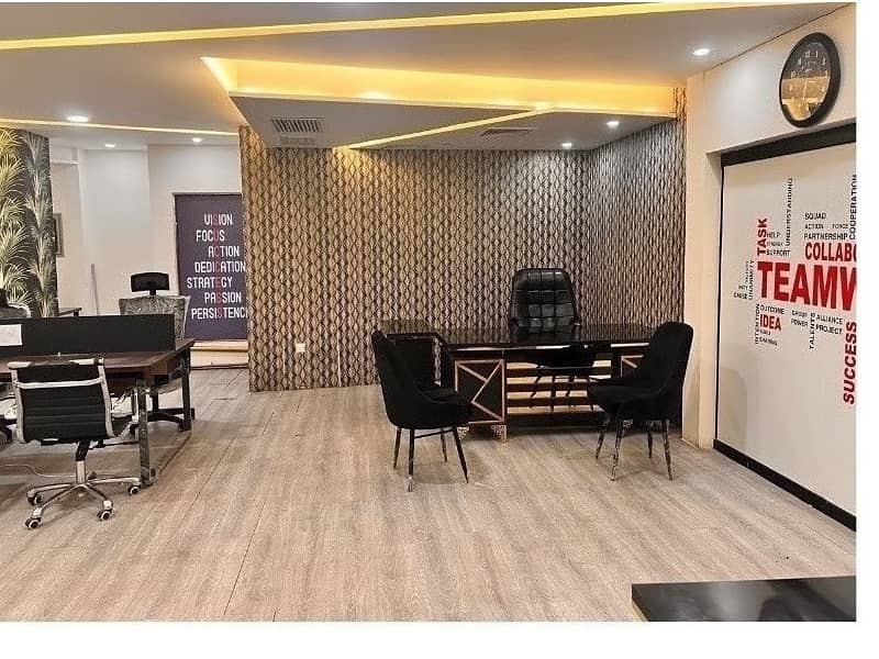 Area 1200 Sq Ft Corporate Office Available For Rent On Reasonable Rent Gulberg 3 Lahore 1