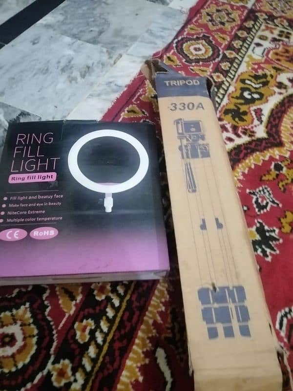 Ring light 10 by 10 condition 1