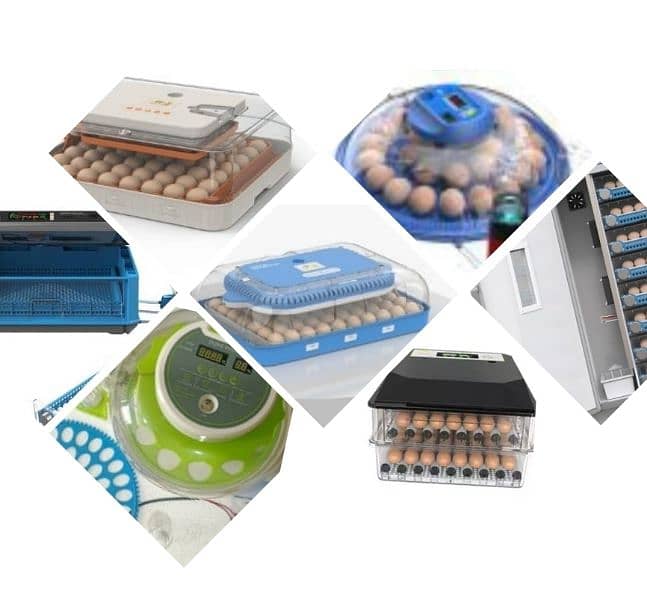 Imported eggs incubators available in 8, 18, 24, 36, 56, 64 & 70 eggs 0