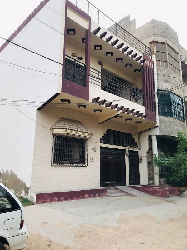 Beautiful 150 Gaz Double Storey House in Malir 2