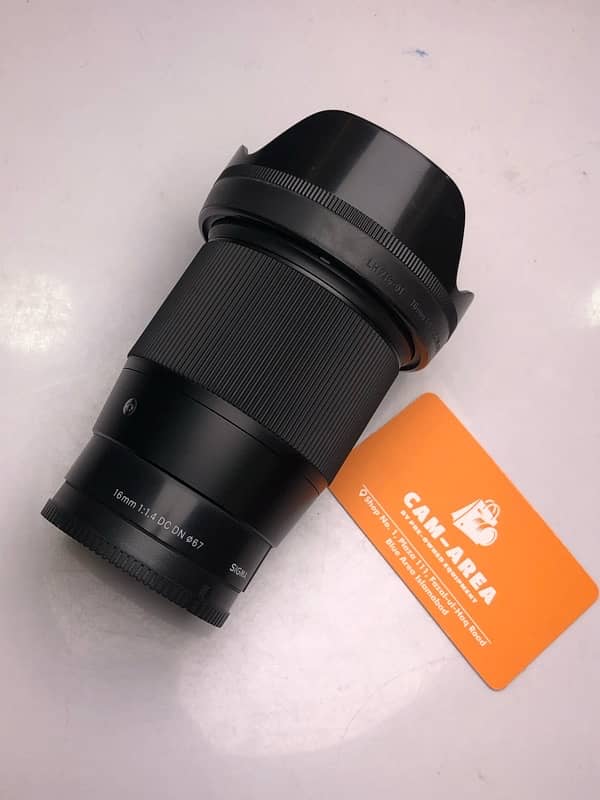 Sigma 16mm f1.4 DC DN, Good Condition, Sigma 16mm 1.4 for sony 1