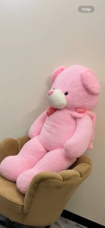 pink teddy bear big size 1