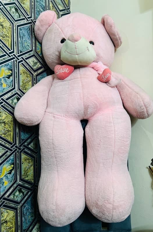 pink teddy bear big size 2