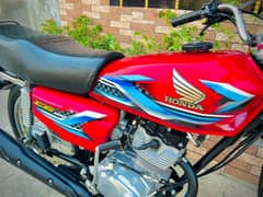 honda cg 125 all documents clears all punjab number