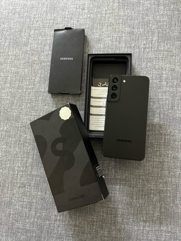 Samsung S22 8/256 Official Pta Approved Complete Box 0