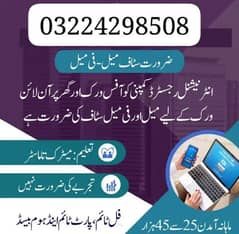 staff required in office and home base 0