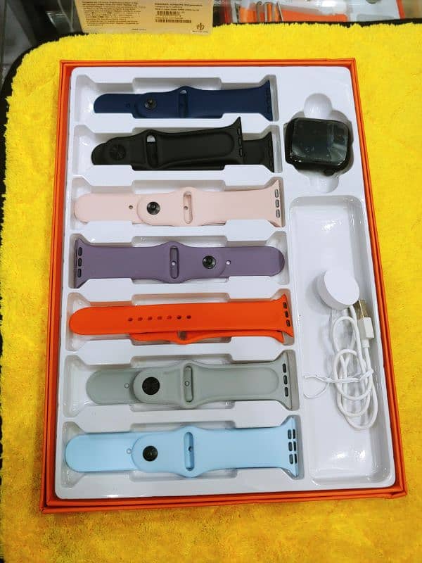 S10 Pro Max 7 straps Series 9 watch 1