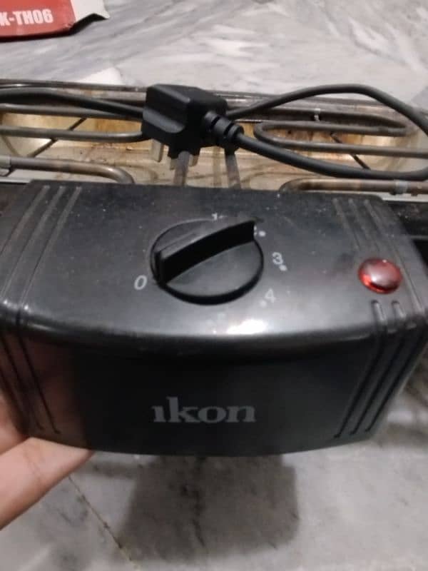 original ikon electric BBQ grill for sale 6