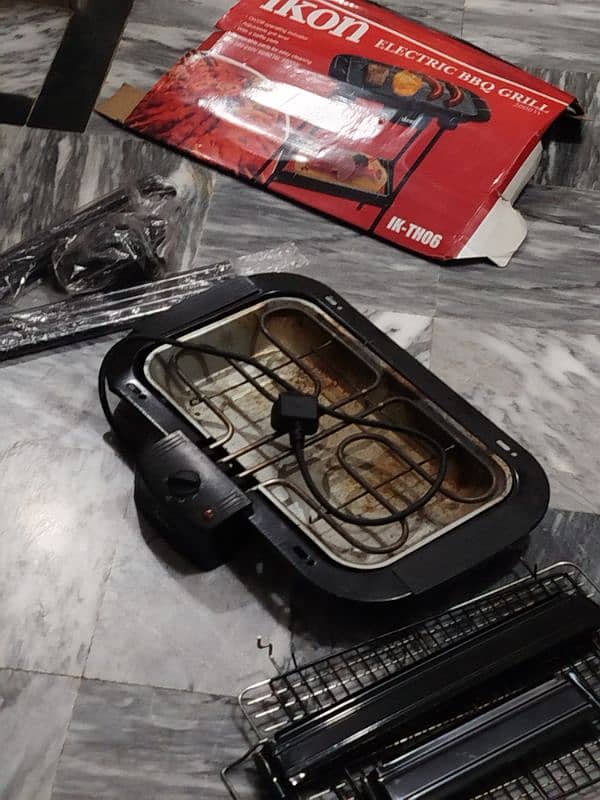 original ikon electric BBQ grill for sale 7