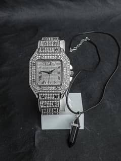 mens iced out watch