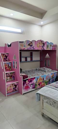 bunk bed in princess style