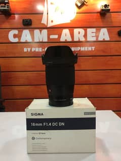 Sigma 16mm f1.4 DC DN, Good Condition, Sigma 16mm 1.4 for sony