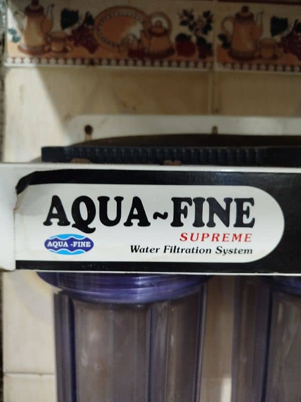 Aqua-Fine water filtration system 3