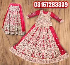 Weeding Red Lehenga Dress