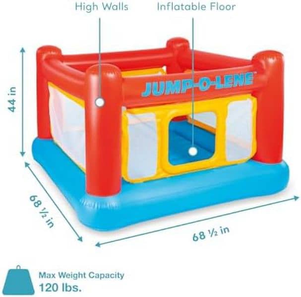 INTEX 48260 Jump-o-Lene Inflatable Playground for Children03020062817 1