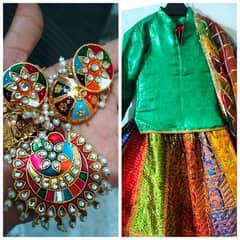 Lehnga,dupta,Kurtii