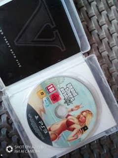 ps3 gta 5 game disk