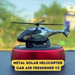 2 in 1 solar helicopter car perfume , car air freshener , car interior 0