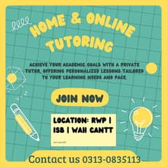 Home & Online tutoring