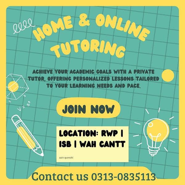 Home & Online tutoring 0