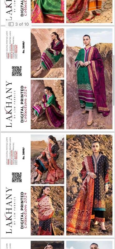 womens clothes unstitch all verity available. cod all Pakistan 13