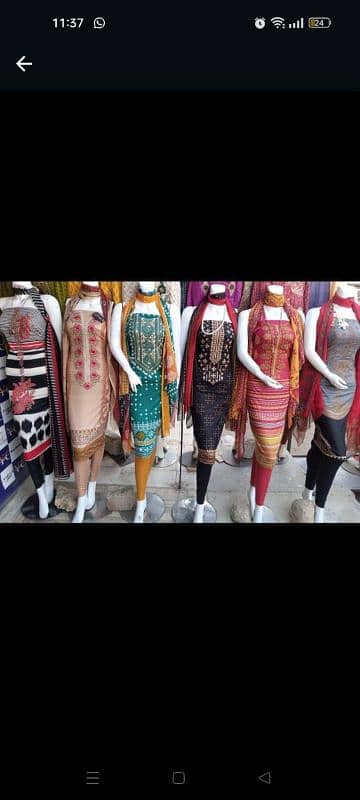 womens clothes unstitch all verity available. cod all Pakistan 14