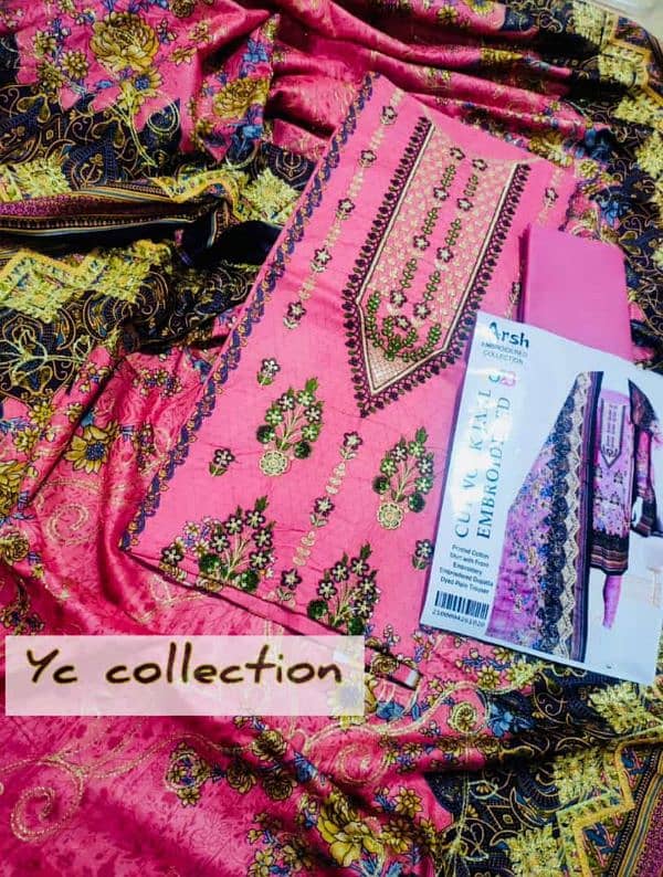 womens clothes unstitch all verity available. cod all Pakistan 18