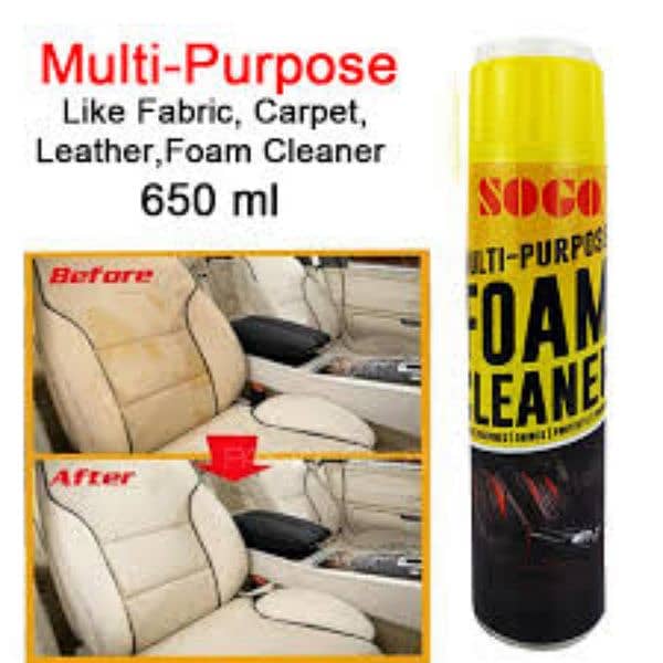 sogo foam car spray , car tyre cleaner , car interior cleaning spray 0